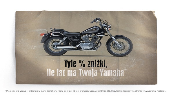 PROMOCJA „TYLE ZNIŻKI, ILE LAT MA TWOJA YAMAHA” WCIĄŻ TRWA!